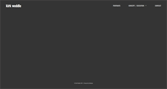 Desktop Screenshot of kirkweddle.com